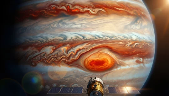 Jovian Storm Encounter