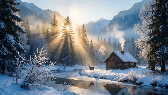 Winter Wonderland Cabin