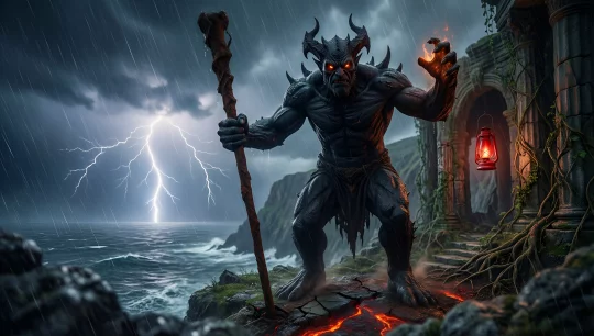 Dark Demon Guardian